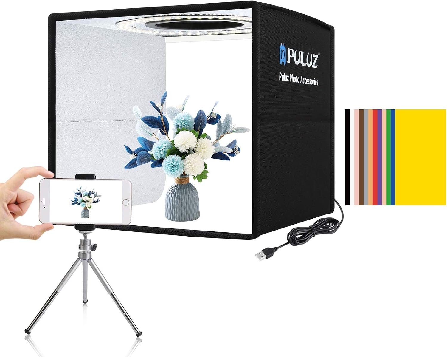 Video Led Light Panel - Panel świetlny LED RGB z kontrolą