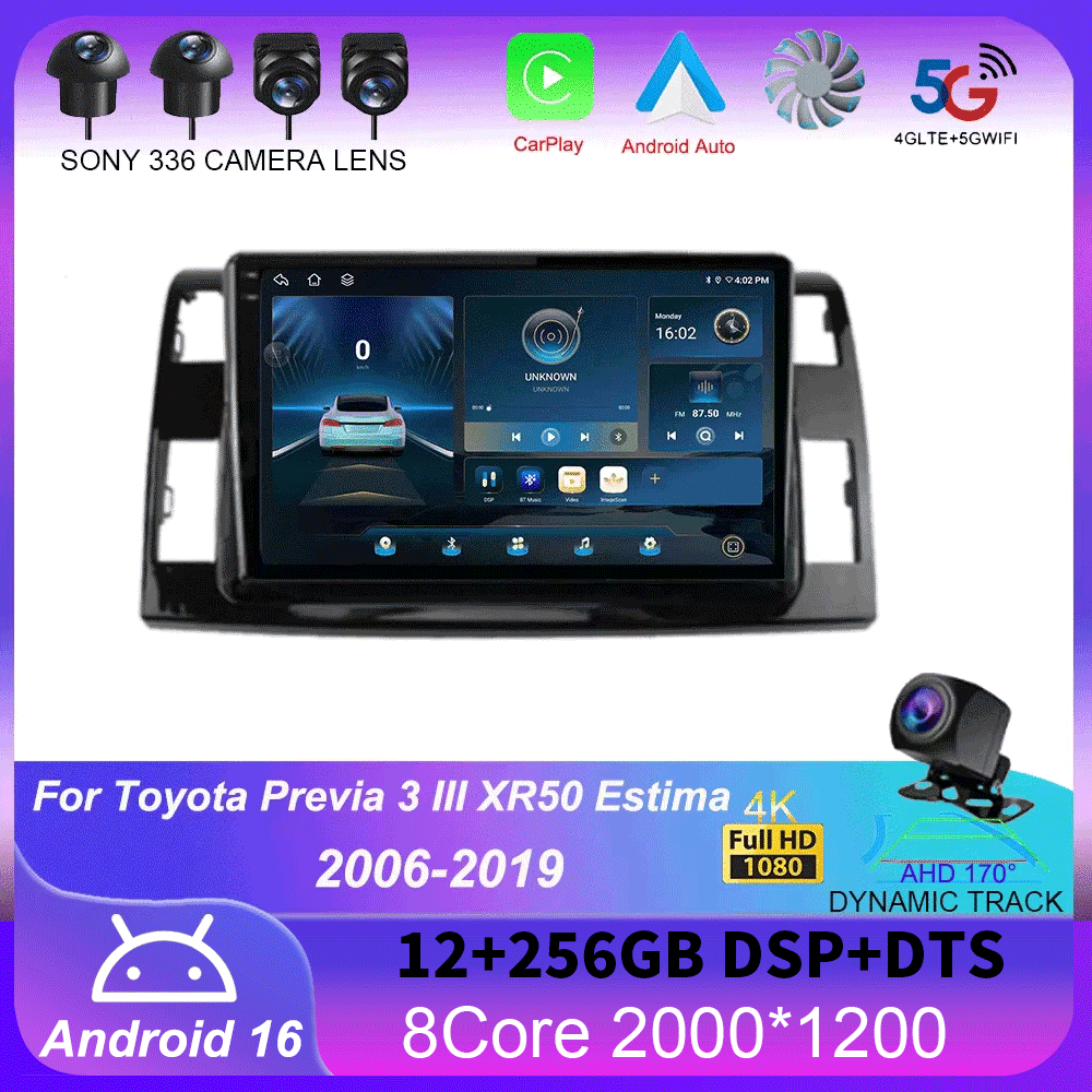 Photograph Mp3 - Radio samochodowe Android 16 do Toyota