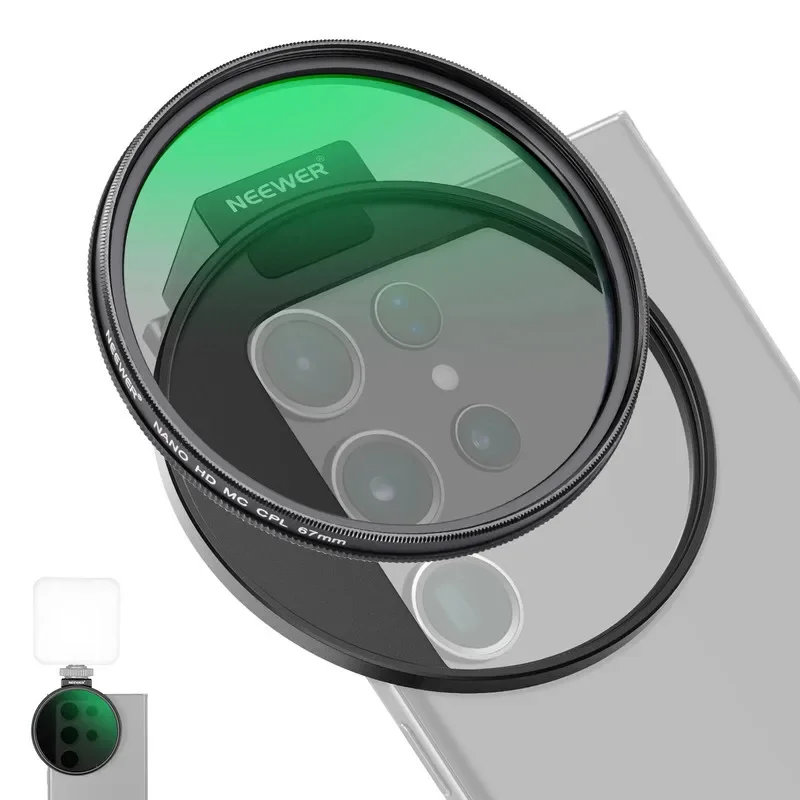 Camera Cold Shoe - 2026 FL-41 67mm CPL Wodoodporne szkło