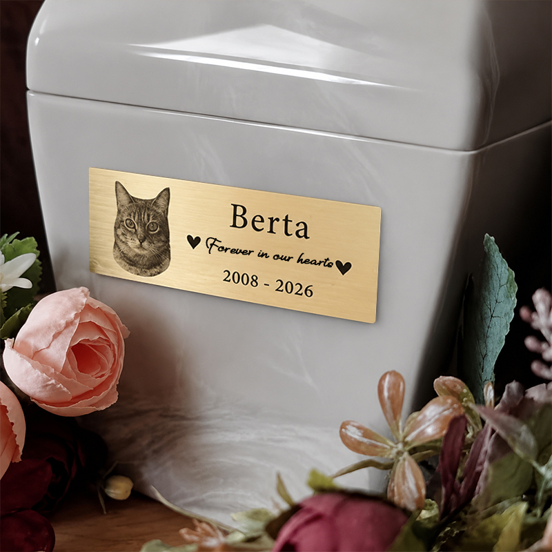 Photography Of Memories - Personalizowana tabliczka ze stali nierdzewnej z