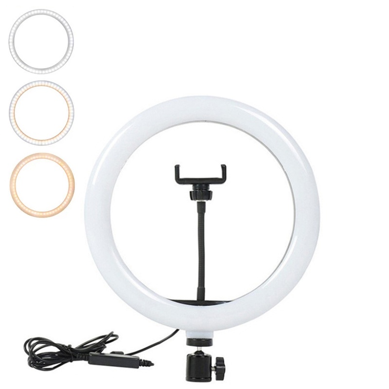 Photography Darkroom - Lampa wideo 16/26/33cm, pierścieniowa lampa LED