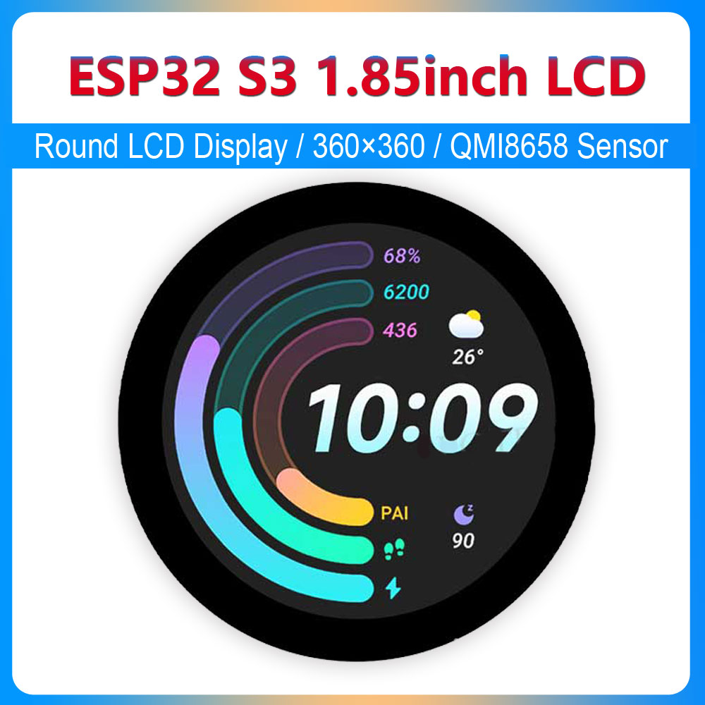 Photograph Mp3 - ESP32 S3 1,85-calowy okrągły wyświetlacz LCD