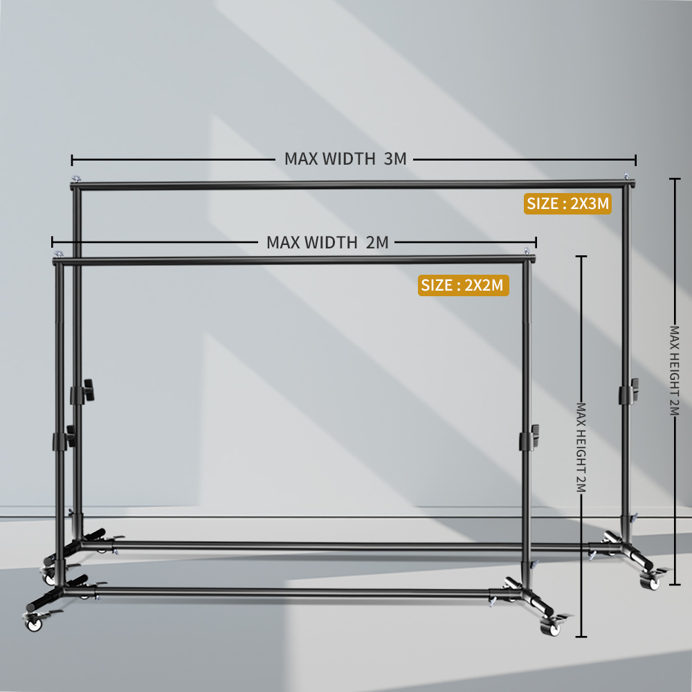 Backdrop Stand Kit - Stojak na tło fotograficzne SH 2X2M