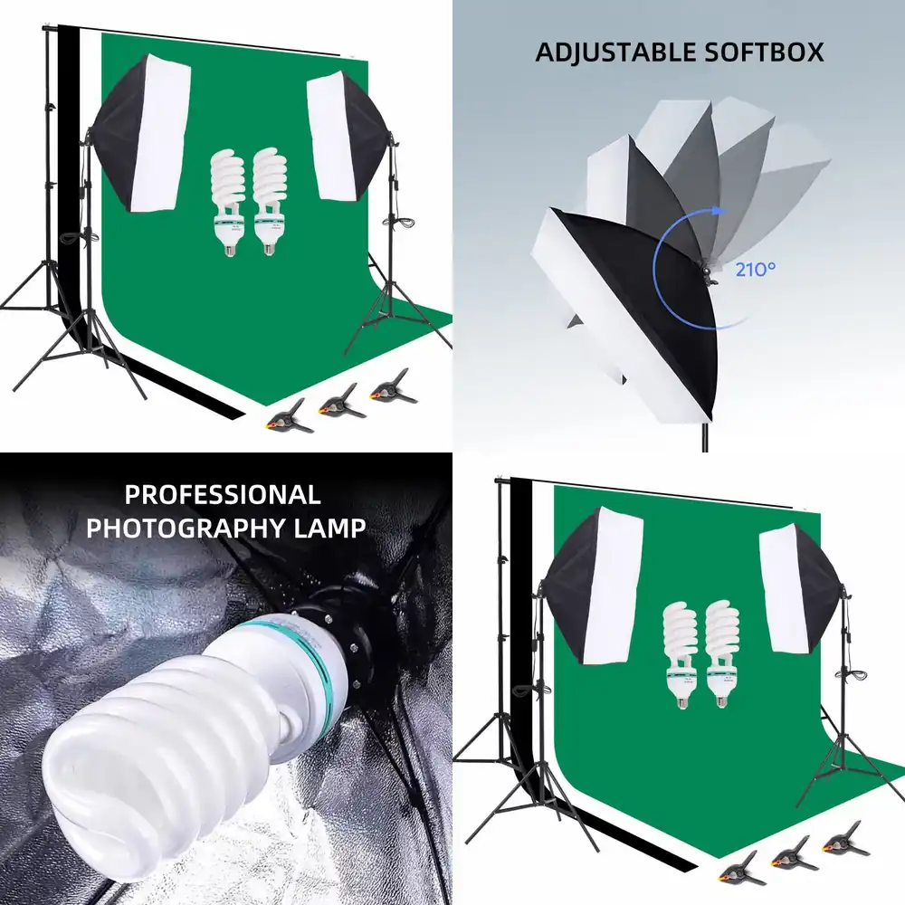 Backdrop Stand Kit - Zestaw do studia fotograficznego 2.6*3m: Statyw