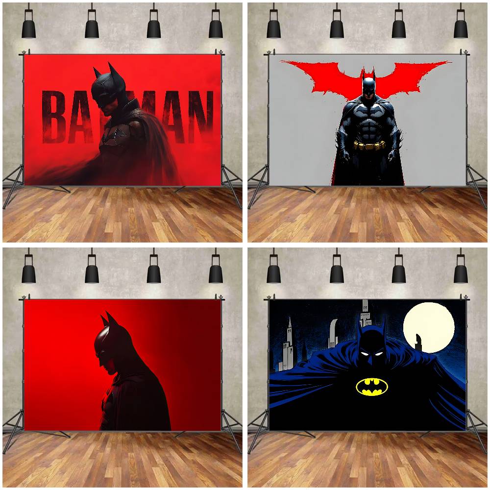 Photography Urban - Klasyczne tło fotograficzne z Batmanem, zamek,