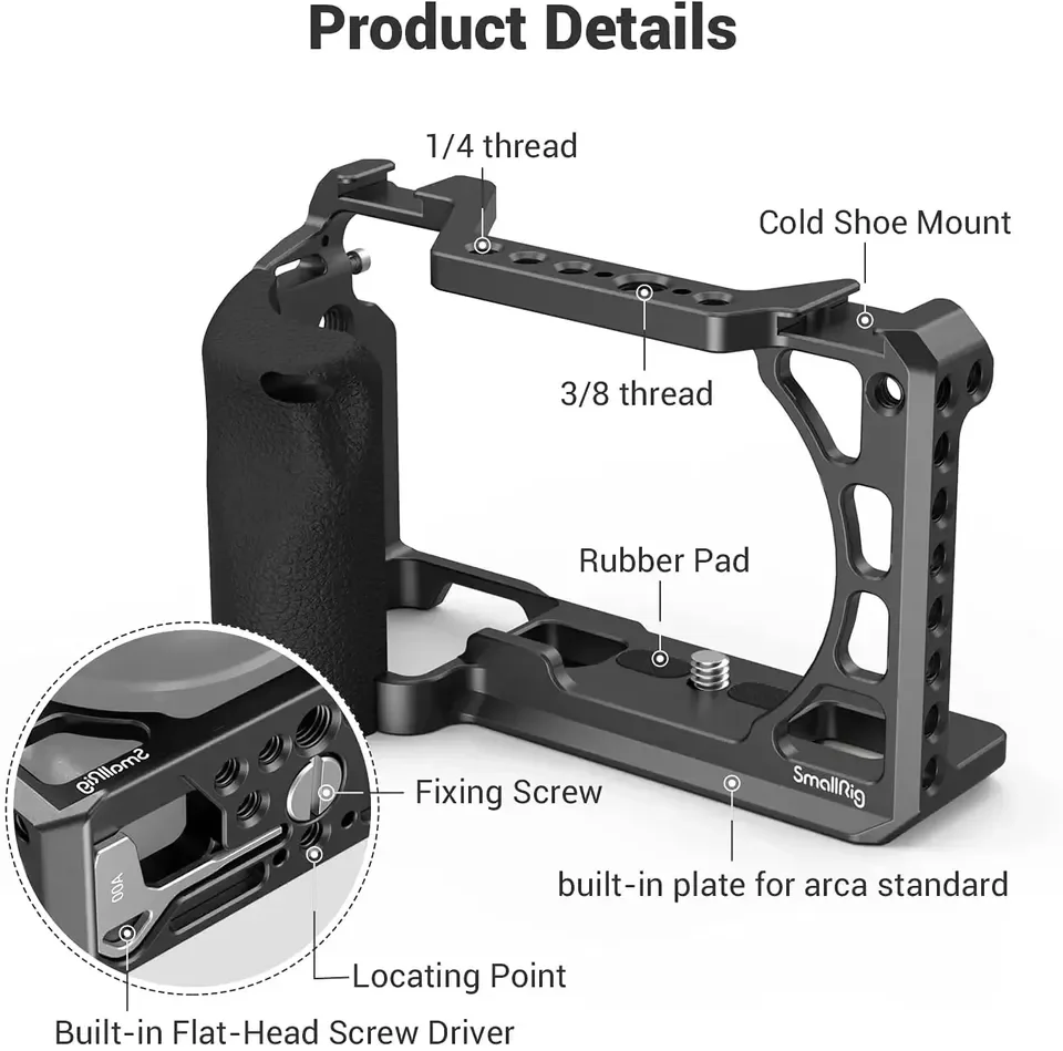 2026 Klatka operatorska SmallR – Camera Cold Shoe recenzja i cena