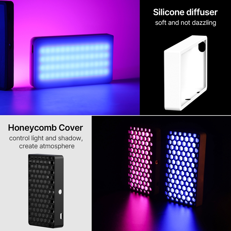 ULANZI LT002 RGB Lampa Wideo,  – Video Led Light Panel recenzja i cena