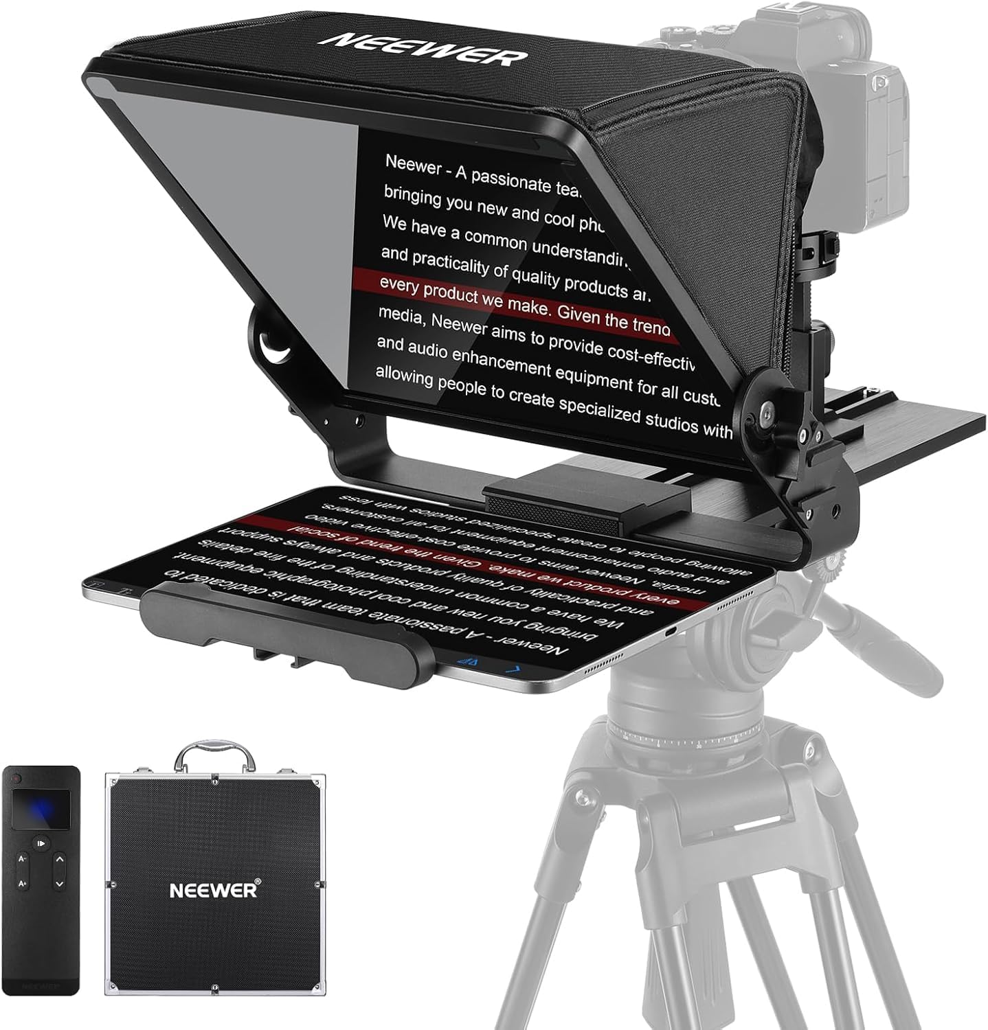 Teleprompter do tabletów iPad  – Camera Cold Shoe recenzja i cena