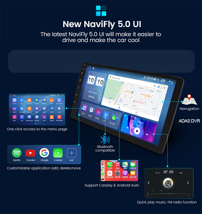 NaviFly 9 10 cali 1280*720 sam – Photograph Mp3 recenzja i cena