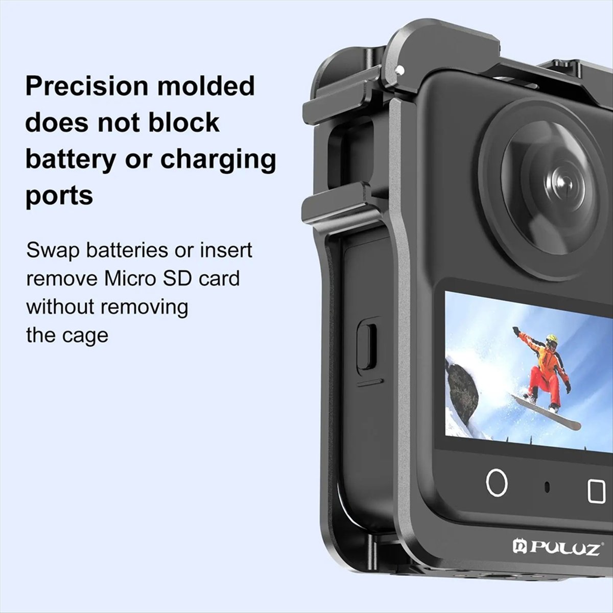 M05K PULUZ Magnetyczna Klatka  – Camera Cold Shoe recenzja i cena