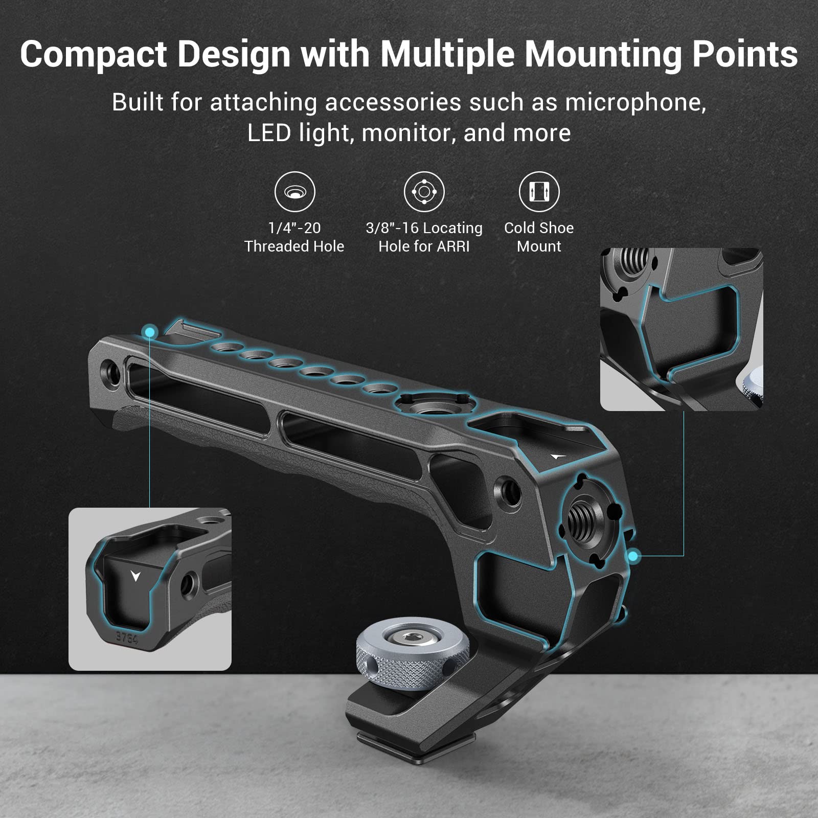 SmallRig NATO Top Handle Lite  – Camera Cold Shoe recenzja i cena