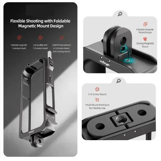 HAFOKO Metalowa Klatka Ochronn – Camera Cold Shoe recenzja i cena