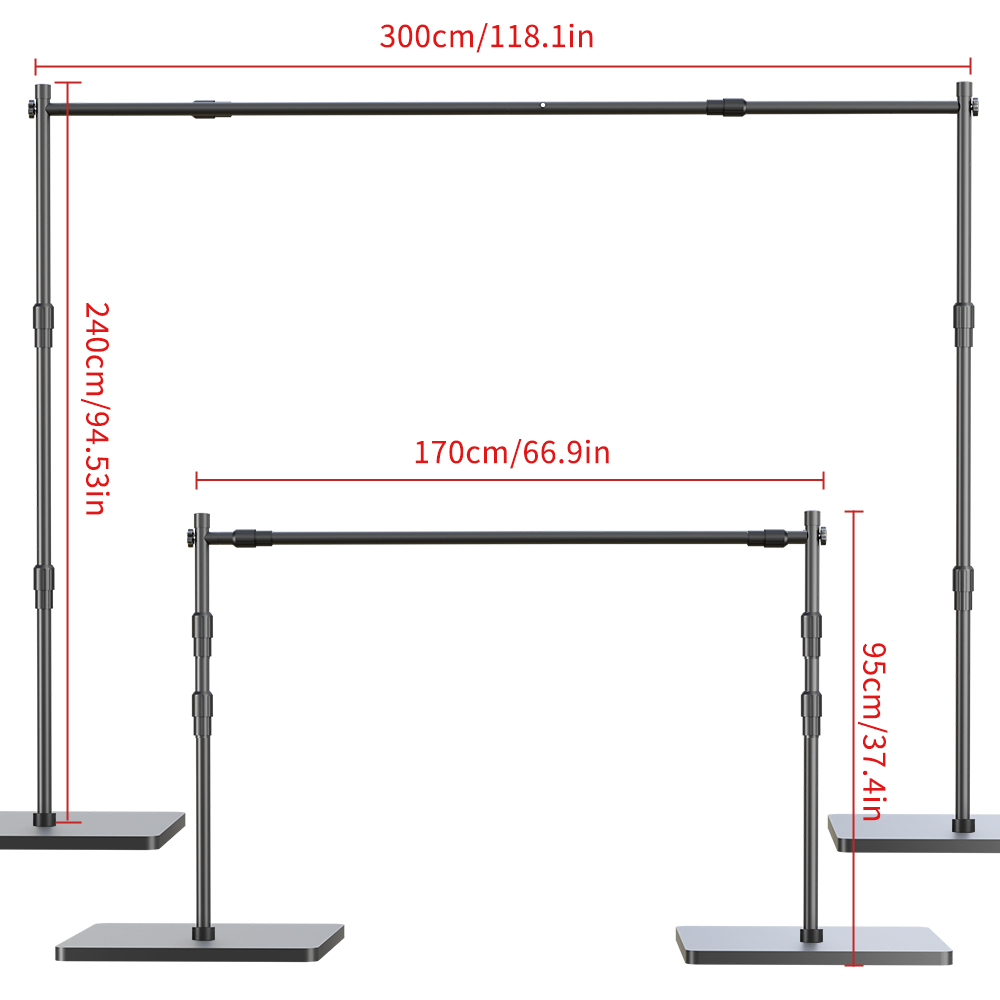 Zestaw do tła fotograficznego  – Backdrop Stand Kit recenzja i cena