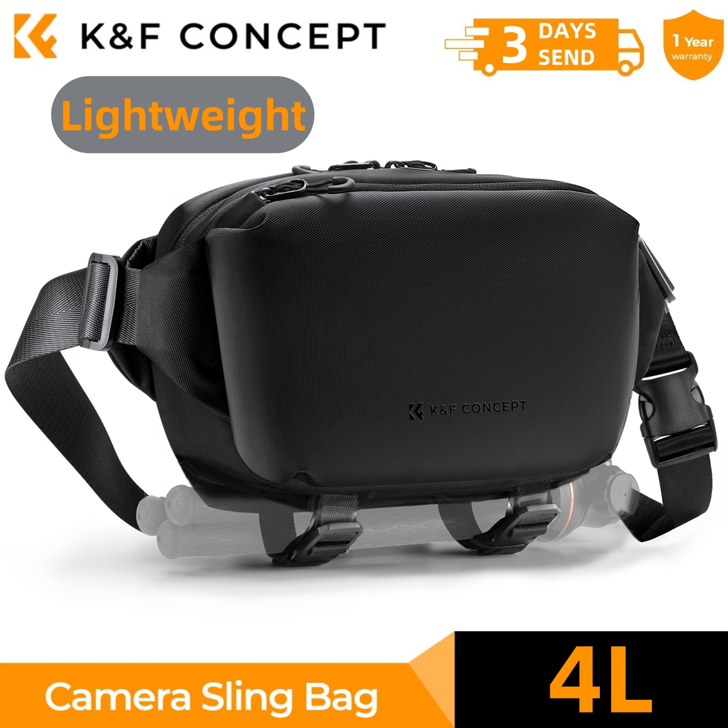 Torba na aparat K&F CONCEPT 4L – Photography Camera recenzja i cena
