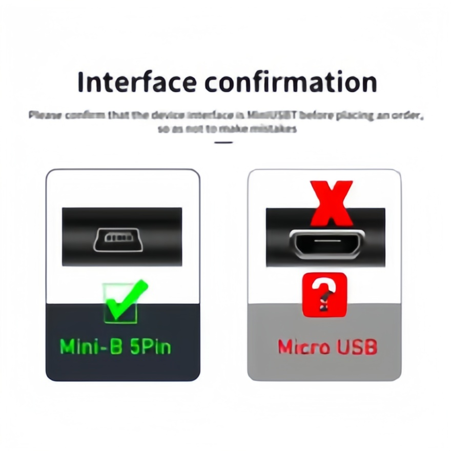 Krótki kabel USB C do Mini USB – Photograph Mp3 recenzja i cena