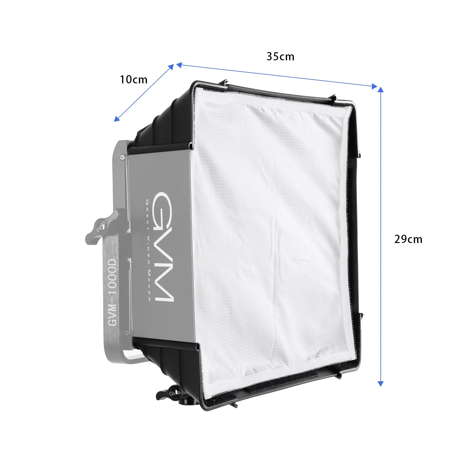 Dyfuzor Softbox GVM do paneli  – Video Led Light Panel recenzja i cena