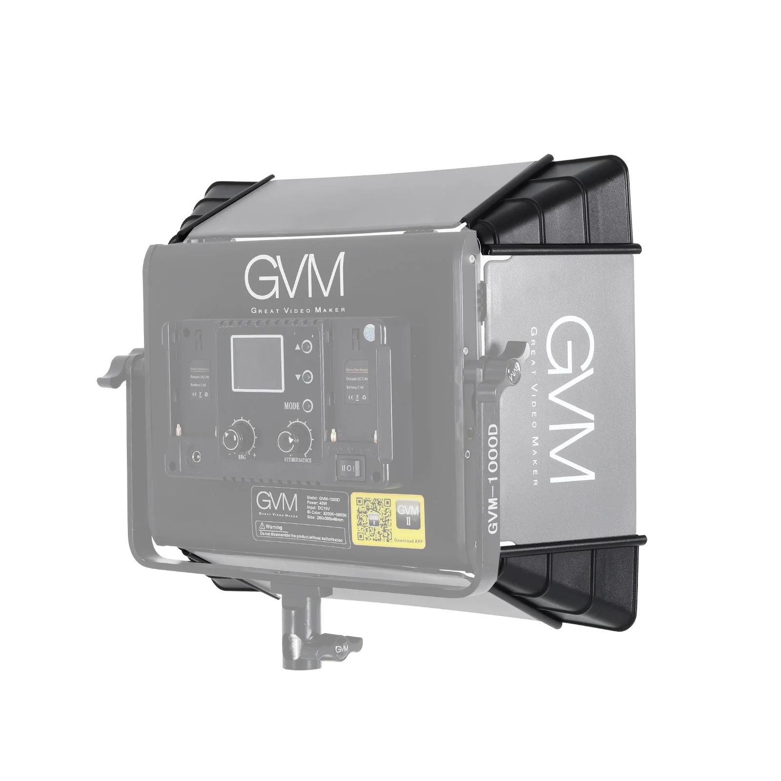 Dyfuzor Softbox GVM do paneli  – Video Led Light Panel recenzja i cena