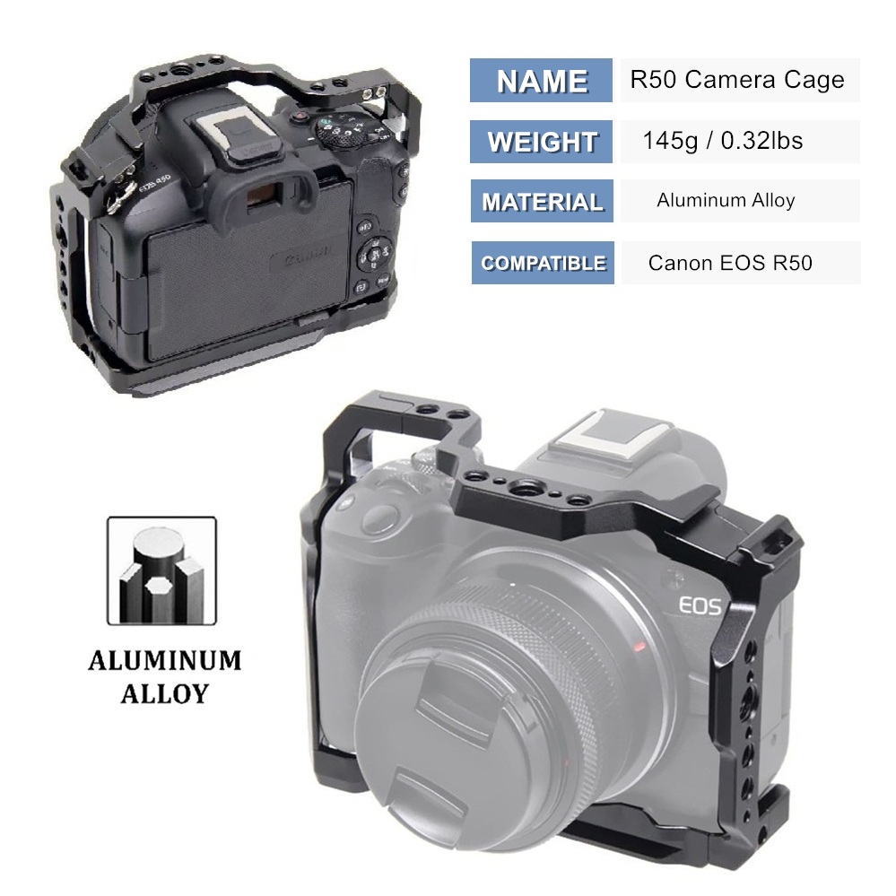 Klatka operatorska R50 do Cano – Camera Cold Shoe recenzja i cena