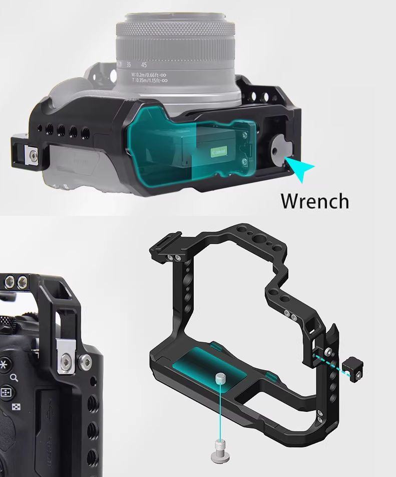 Klatka operatorska R50 do Cano – Camera Cold Shoe recenzja i cena
