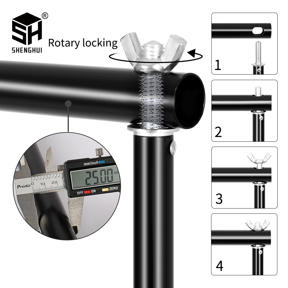 Stojaki do tła fotograficznego – Backdrop Stand Kit recenzja i cena